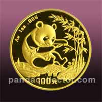 1994 Gold Panda coin