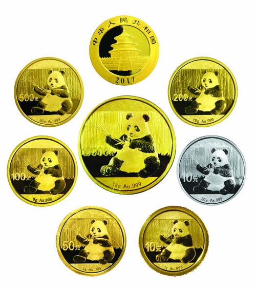 Panda Coins of China